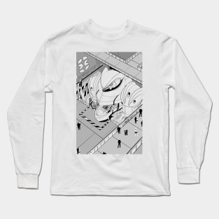 Mecha Repair Bay Long Sleeve T-Shirt